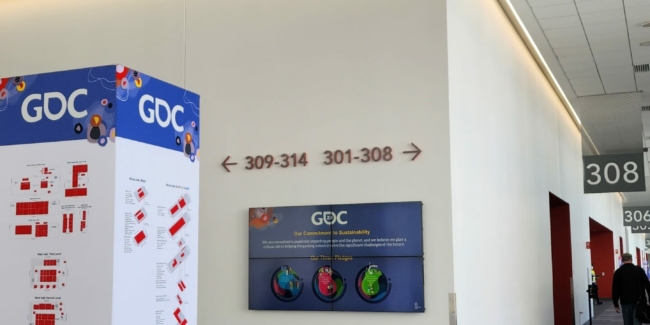 Moscone Center Hallway